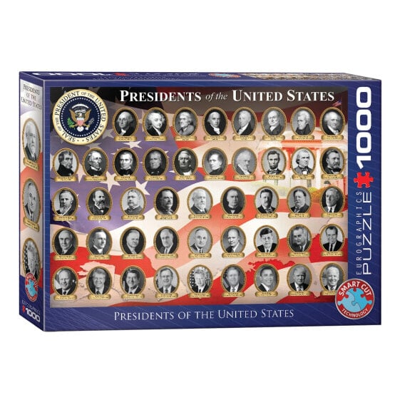Puzzle Präsidenten der USA 1000 Teile
