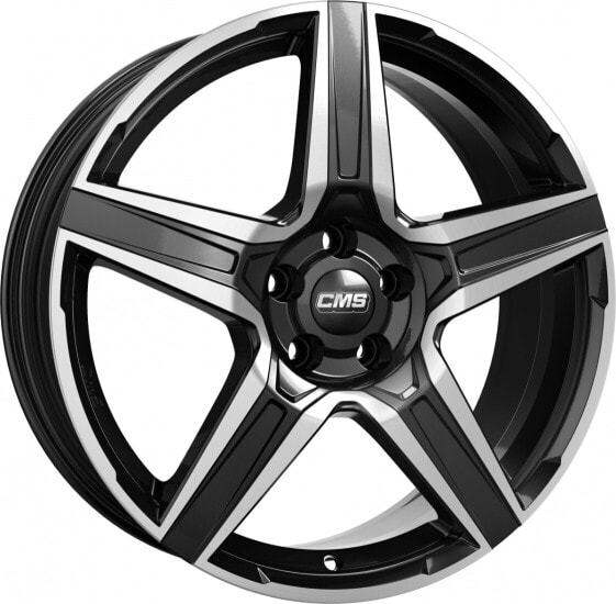 Колесный диск литой CMS C34 diamond black gloss 7.5x19 ET48 - LK5/112 ML57.1