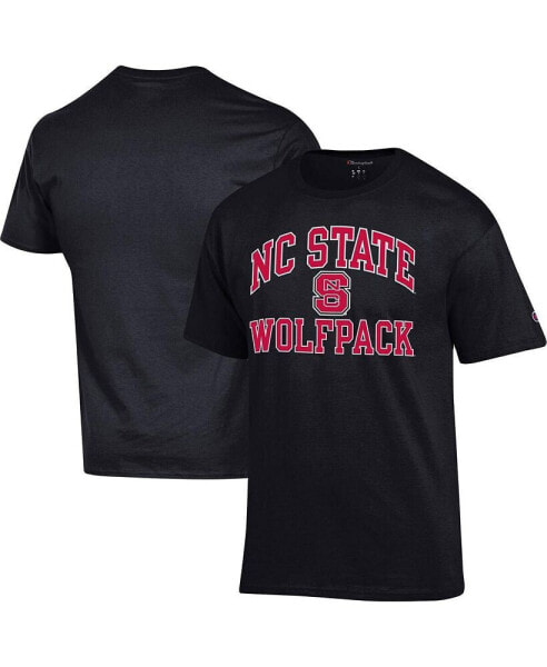 Men's Black NC State Wolfpack High Motor T-shirt