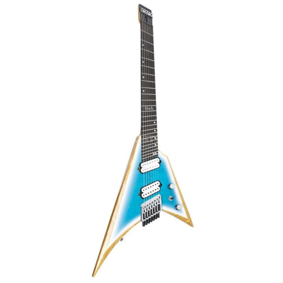 Ormsby Guitars Run 16 Headless Metal V 7 Icy Cool