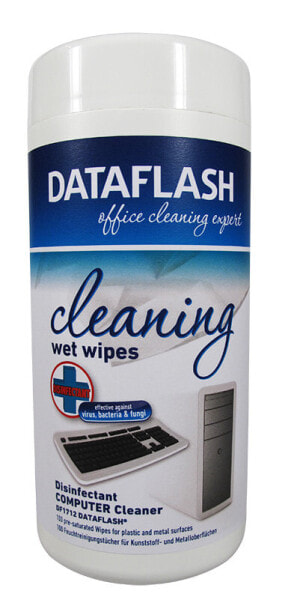 Data Flash DF1712, Equipment cleansing wet cloths, Keyboard, Multicolour, 175 mm, 80 mm, 300 g