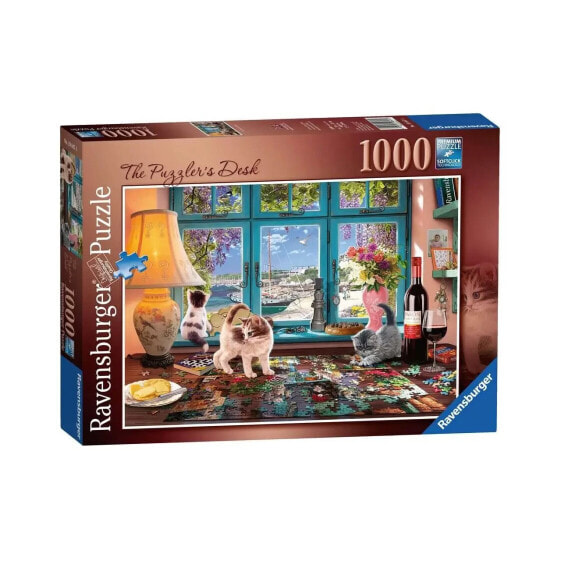 Puzzle Schreibtisch mitPuzzle 1000