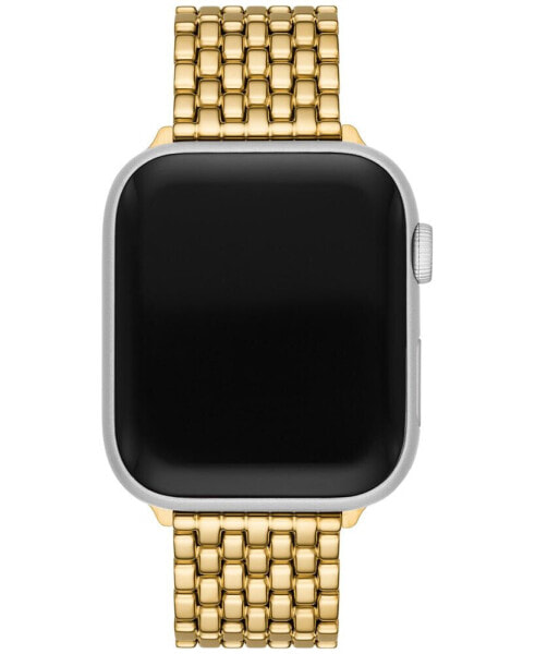 Gold-Tone Stainless Steel Bracelet For Apple Watch® 38mm-45mm