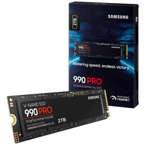 Samsung 990 PRO Series NVMe SSD, PCIe 4.0 M.2 Typ 2280 - 2 TB