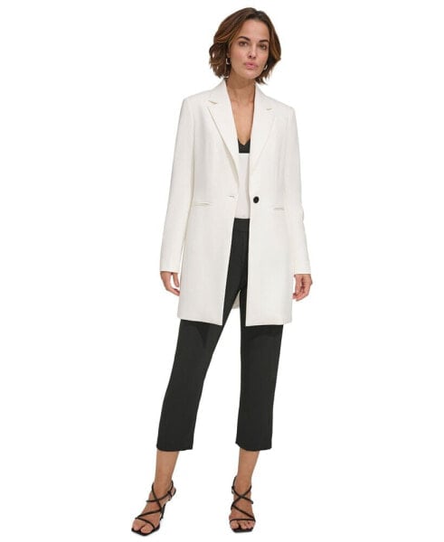 Куртка женская DKNY однобортная с длинным рукавом