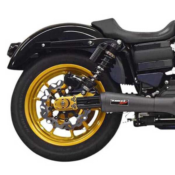 BASSANI XHAUST 2-1 Ripper Blk Fx Harley Davidson Ref:1D6B full line system