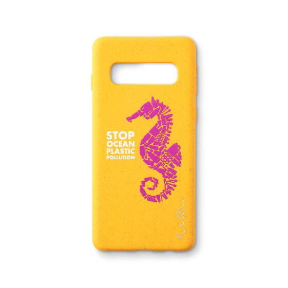 Fashiontekk Wilma Seahorse - Cover - Samsung - Samsung Galaxy S10 - 15.5 cm (6.1") - Pink - Yellow