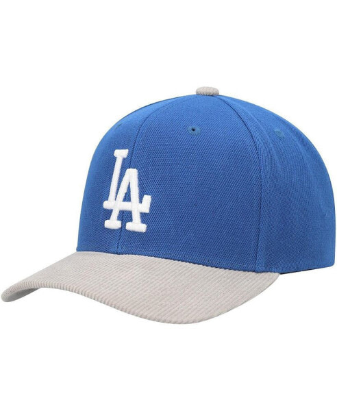 Men's Royal Los Angeles Dodgers Corduroy Pro Snapback Hat