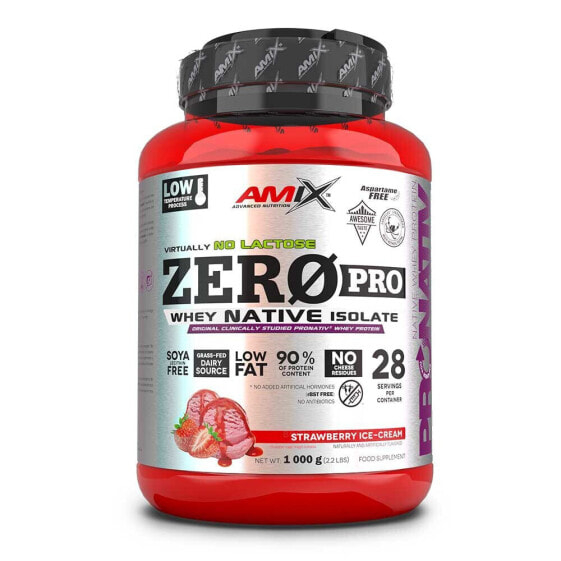 AMIX ZeroPro 2kg Protein Strawberry