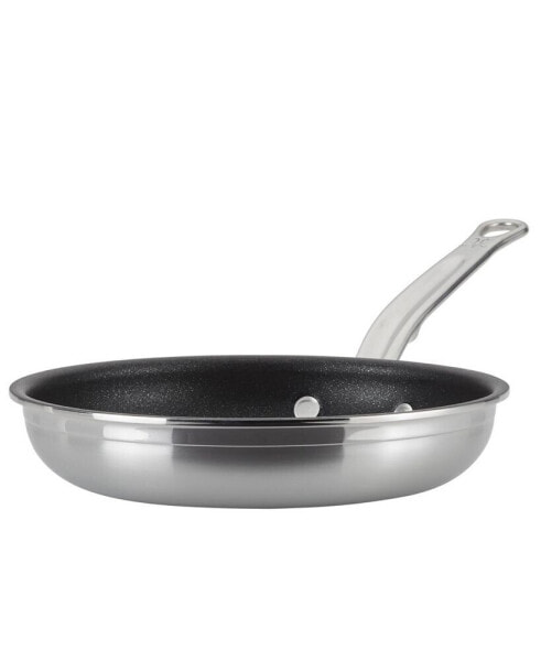 ProBond Clad Stainless Steel with Titum Nonstick 8.5" Open Skillet