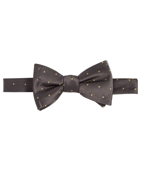 Men's Brown Dot Bow Tie