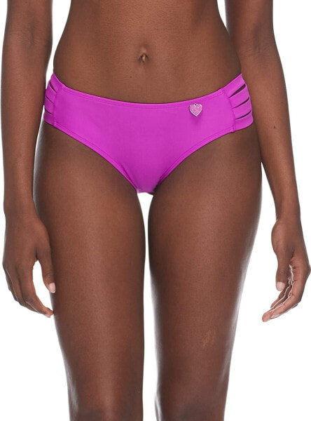 Body Glove 188699 Womens Solid Bikini Bottom Swimwear Magnolia Size X-Large