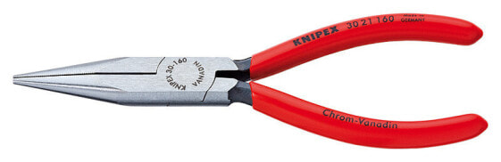 KNIPEX 30 21 190 - Needle-nose pliers - 2.4 mm - 5 cm - Steel - Plastic - Red