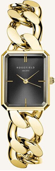 Часы Rosefield Octagon XS Black Gold