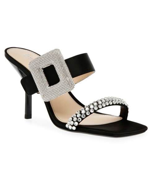 Women's Anny Rhinestone Buckle Evening Sandals