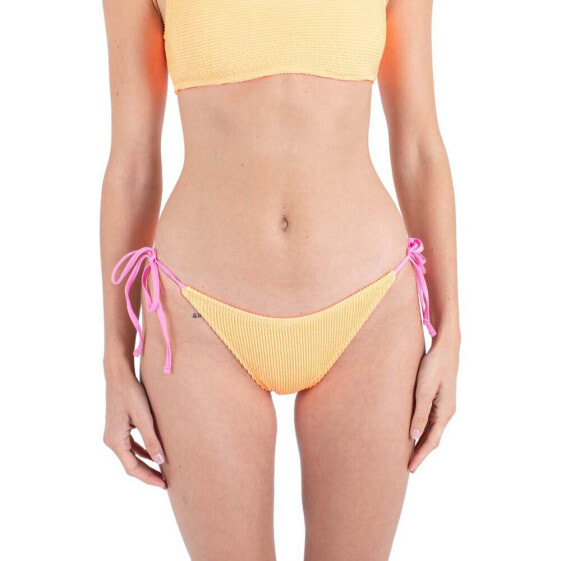 HURLEY Solid Scrunch Moderate Bikini Bottom
