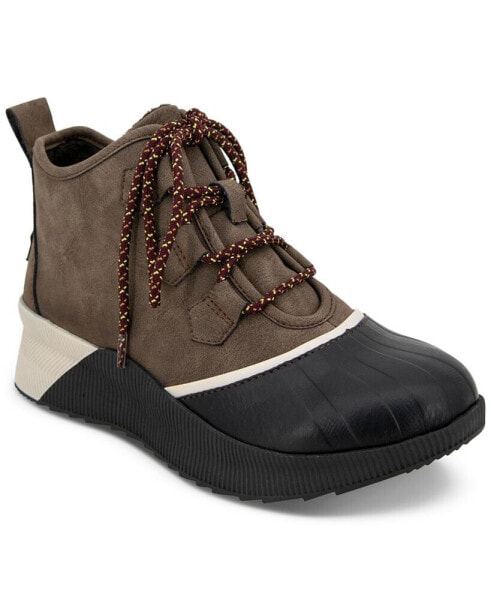 Women's Linette Lace-Up Water-Resistant Duck Booties