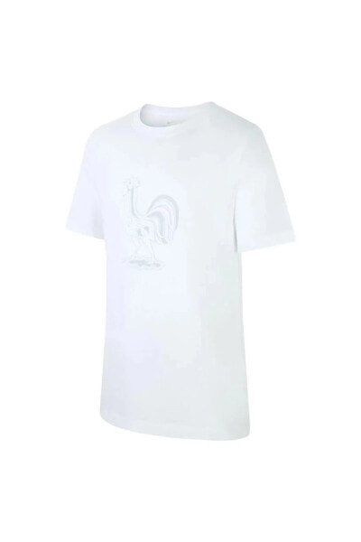 FFF Football Short-Sleeve Çocuk beyaz T-shirt cd1487