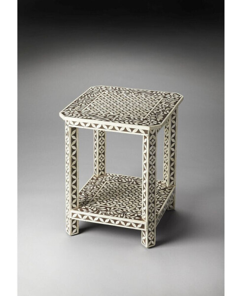 Amelia Bone Inlay Side Table