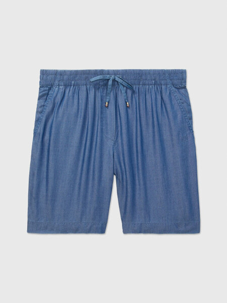 Chambray Pull-On Short