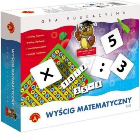 Развивающая настольная игра Alexander Wyścig matematyczny BIG (0721)