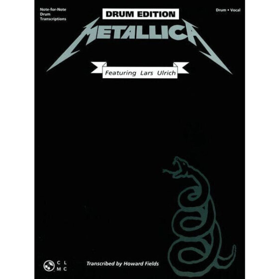 Барабаны Metallica Black Album от Cherry Lane Music Company