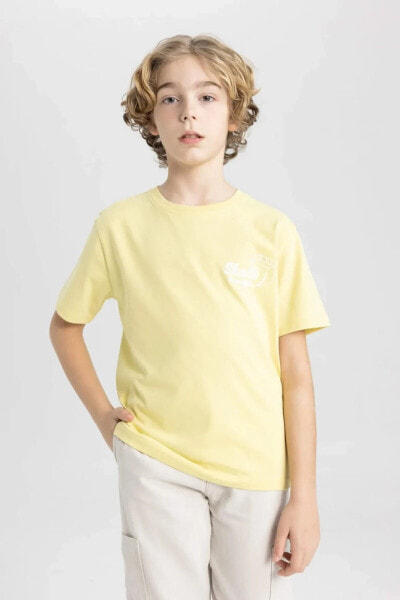 Erkek Çocuk T-shirt C3298a8/yl270 Yellow