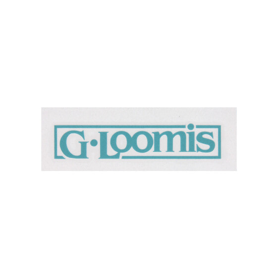 Наклейка G.LOOMIS для рыбалки (GDECALSGN) - блок логотипа Г. Лумис