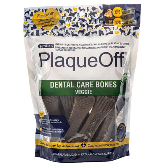 SWEDENCARE Plaqueoff Bones Mini blueberries 340g Dog Snack