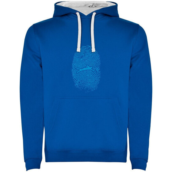 KRUSKIS Swimmer Fingerprint Two-Colour hoodie