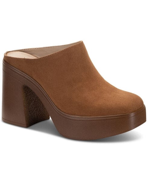 Sierraa Slip-On Platform Mule Pumps, Created for Macy's