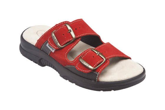 Women´s medical slippers N/517/33/38/CP red
