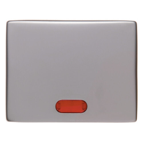 Berker 14160004 - Buttons - Stainless steel - Metal - Red