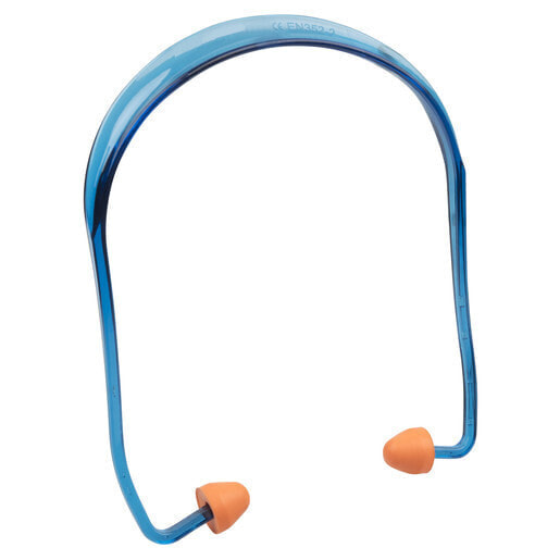 Wolfcraft 4873000 - Reusable ear plug - In-ear - Blue - Orange - 24 dB - Thermoplastic - CE - EN 352-2