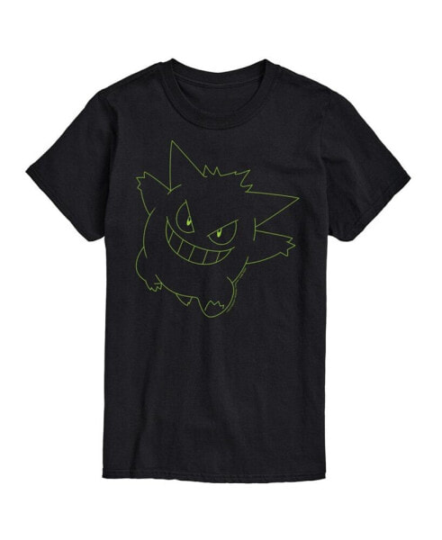 Hybrid Apparel Gengar Big Face Men's Short Sleeve Tee