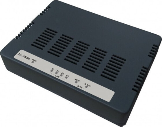 ALLNET ALL-BM300 - 100000 Kbit/s - ISP - Internal - point-to-point modem - Black - 10/100 / 1000