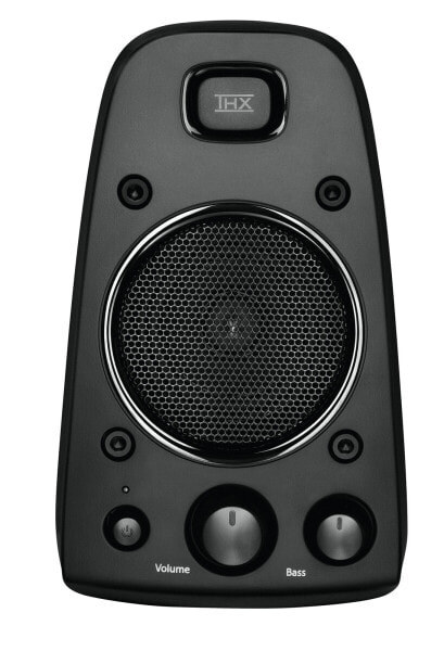 Logitech Z623 THX Sound - 2.1 канала - 200 Вт - Универсальная - Черная - 400 Вт - Ротари