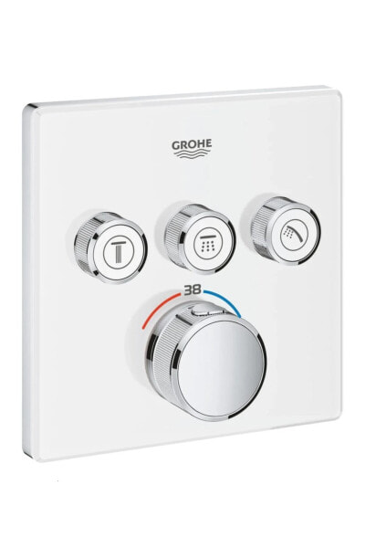 Grohtherm Smartcontrol Üç Valfli Akış Kontrollü, Ankastre Termostatik Duş Bataryası 29157ls0