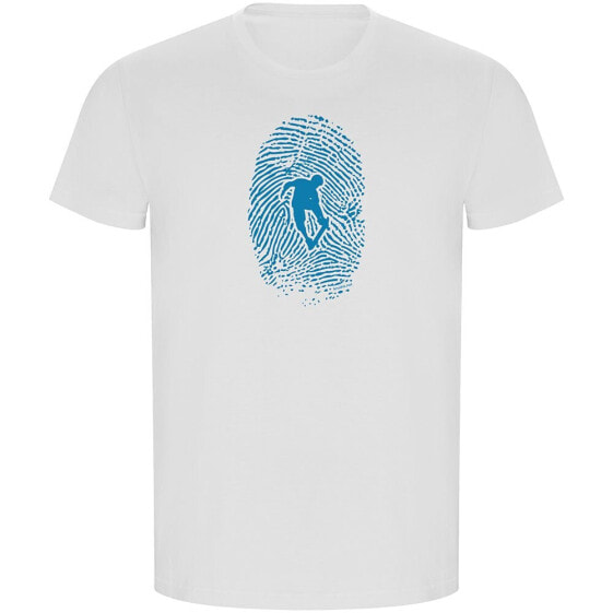 KRUSKIS Skateboarder Fingerprint ECO short sleeve T-shirt