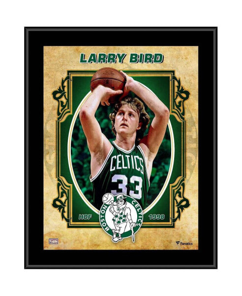 Larry Bird Boston Celtics 10.5'' x 13'' Sublimated Hardwood Classics Player Plaque