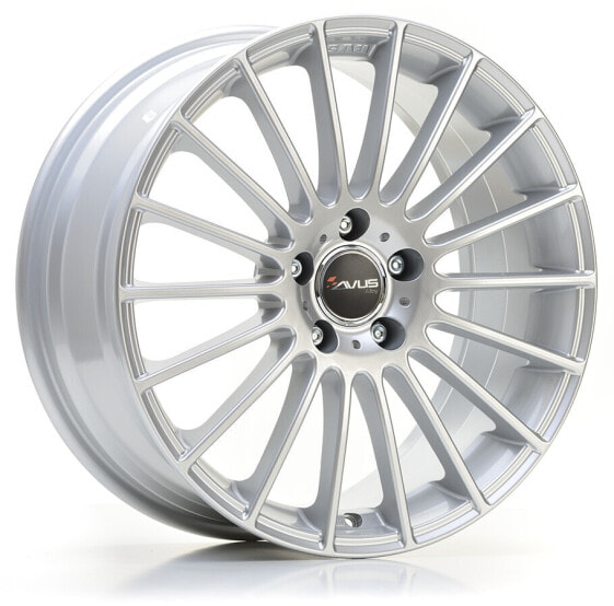 Avus Racing AC-M03 hyper silver 8x19 ET40 - LK5/114.3 ML73.1