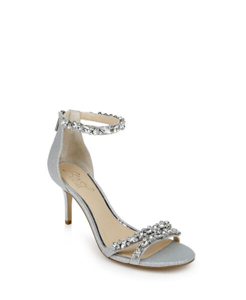 Women's Caroline Embellished Ankle Strap Evening Sandals