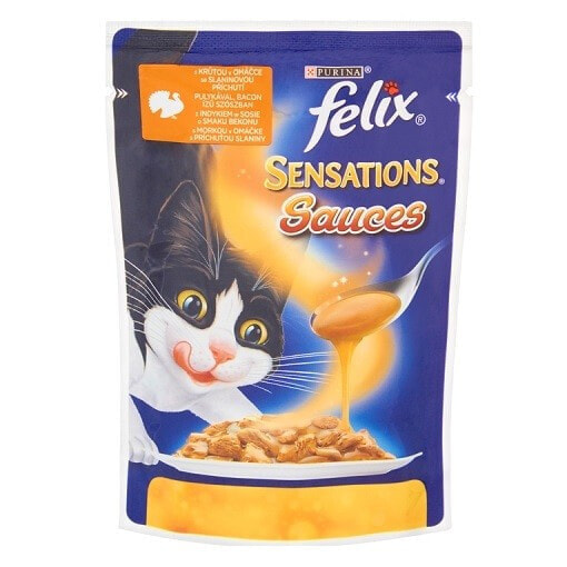 Felix Sensations Sauces z indykiem w sosie 100g