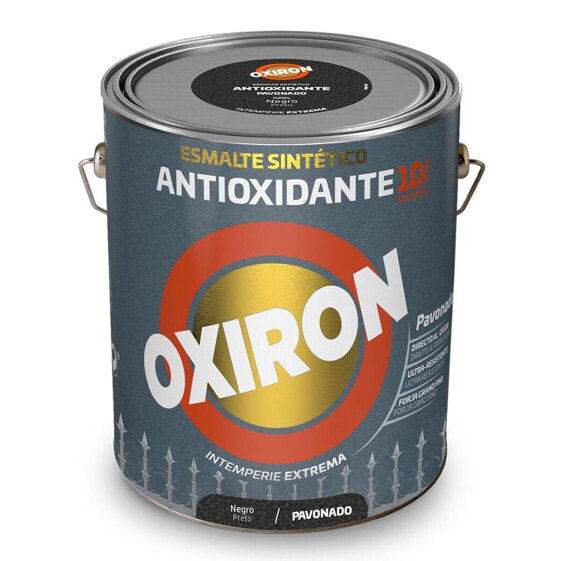 Синтетическая эмаль Oxiron 5809045 Металл Черный Вороненый 4 L