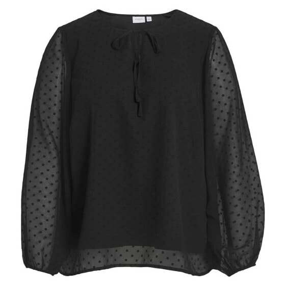 VILA EVOKED Edee Long Sleeve Blouse