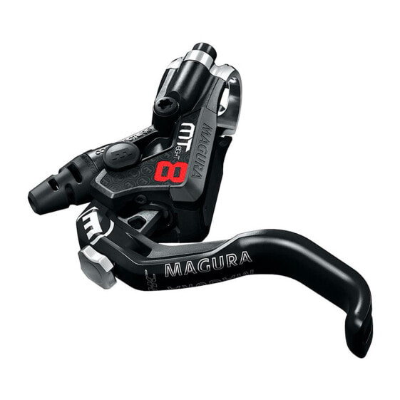 Тормозные рукояти MAGURA MT8 Pro, черные 1-палец HC алюминиевые лепестки с регулировкой хода MY2019.