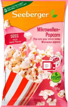 Mikrowellen-Popcorn, süß, 90 g