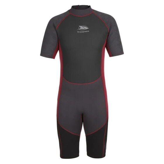 TRESPASS Argon Short Sleeve Back Zip Suit