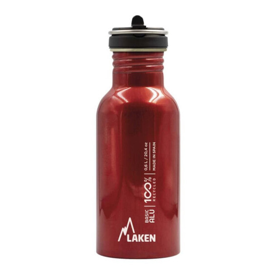 LAKEN Aluminium Basic Cap Flow Bottle 600ml