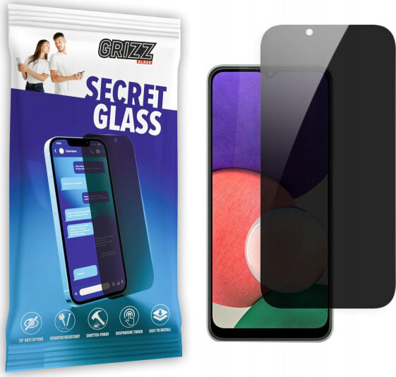 GrizzGlass Szkło prywatyzujące GrizzGlass SecretGlass Samsung Galaxy A22s 5G